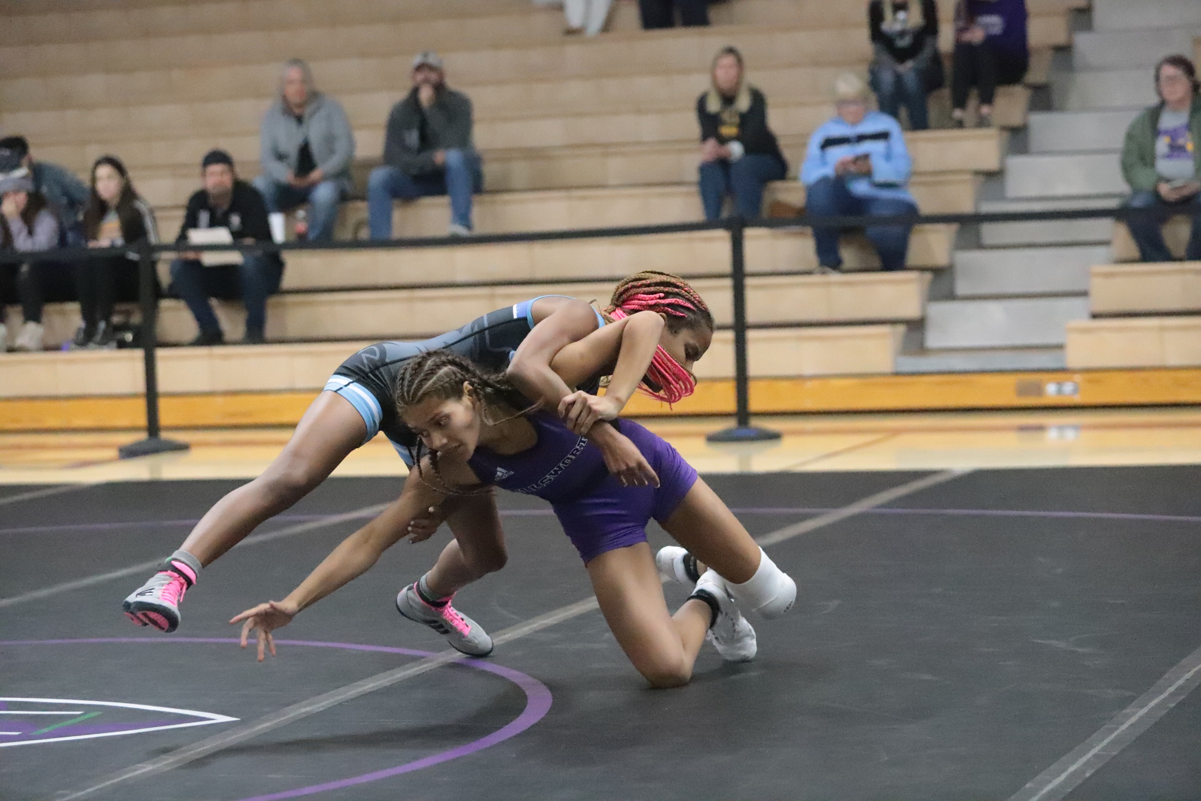 Melonie Barillas won the 103-weight class at the Buena Vista Open on Saturday. Photo by Corey Meints.
